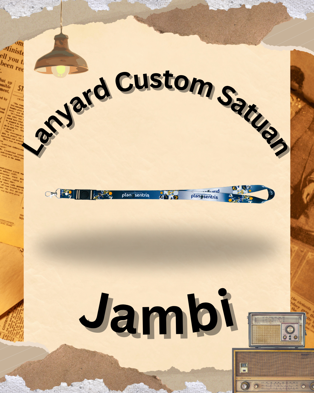 Lanyard Custom Satuan di Jambi